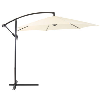 Charles Bentley 3m Parasol - Cream